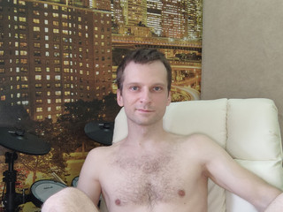 in the chair, myself