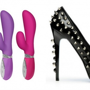 dildo and shoes