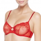 La Perla Primula Underwired Bra Red