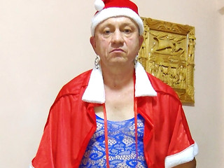 In New Year's attire