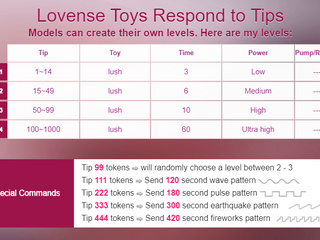 levels lovense toy (lush)