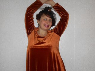 copper dress