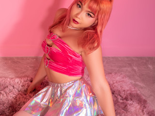 rider in pink