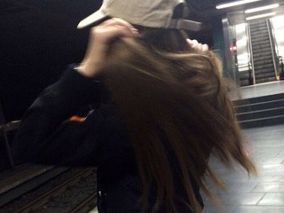 в кепке