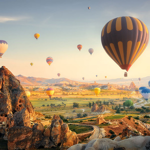 A trip aerostatic balloon