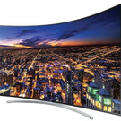 A curve smart tv