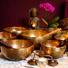 Поющие тибетские чаши / Singing Tibetan bowls.