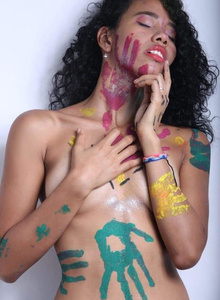 AlessaMaya BODY PAINT photo 7021088