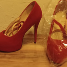 Red shoes!