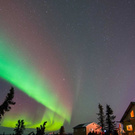 Seeing an aurora borealis in person