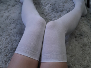 white stockings
