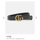 Gucci belt