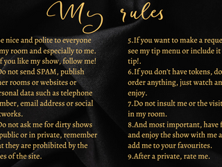 My rules