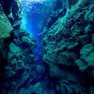 Diving in the crack between continents