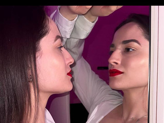 Naughty at the mirror part 1