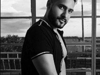 black & white