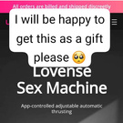 Lovense sex machine