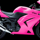 I wish a Kawasaki Nija Pink