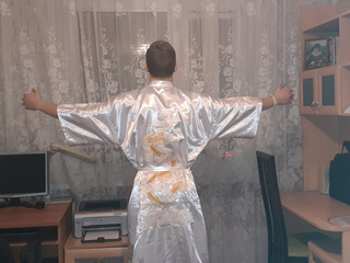 They gave me a new robe))))