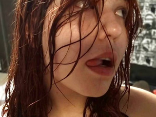 Alice after shower