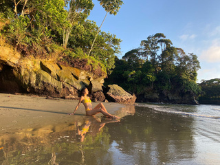 kim and lu on vacation