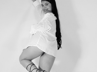Black and white
