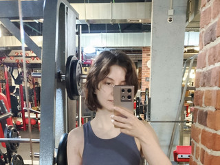 In the gym