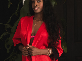 Red dress