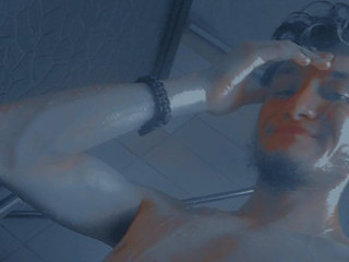 After a shower