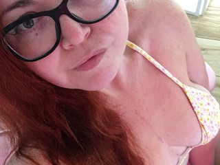 in swimsuit