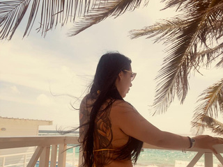 On the beach