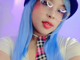 How do I look with blue hair?