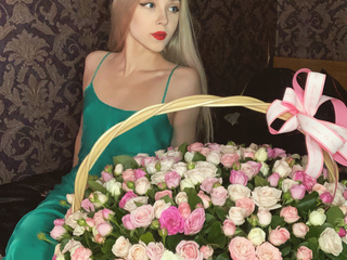 Селфи и цветочки