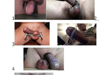 My balls, cock