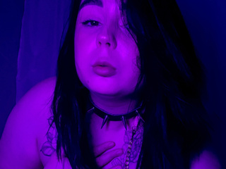 purple neon in bathroom 2