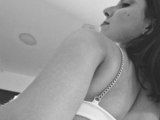 black and white