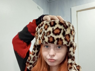 How do you like my earflap hat?