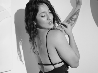 Black and white