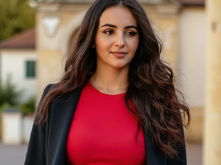 Outside