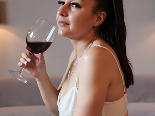 glass and wine