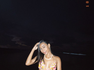 On the beach