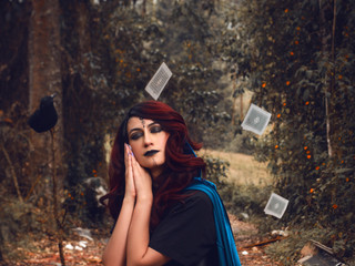 Mystical girl