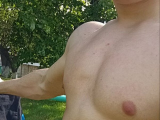 на природе
