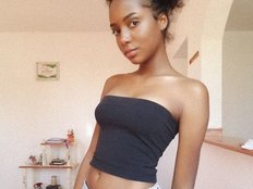 krystal-Jackson Modèle Webcam Profil
