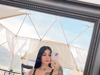 Sexy Woman in the mirror