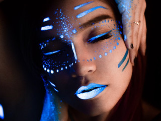 My face is art