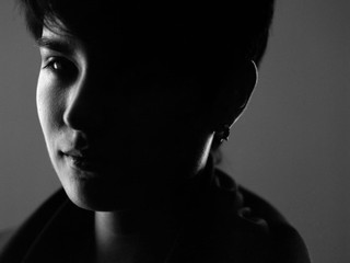 my photo is black/white