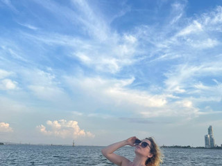 By the sea