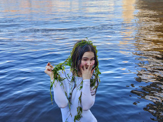 I swim a little