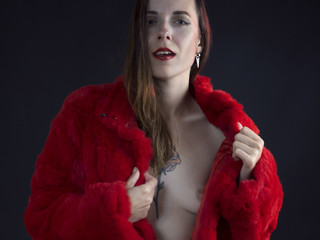 Sweet red woman